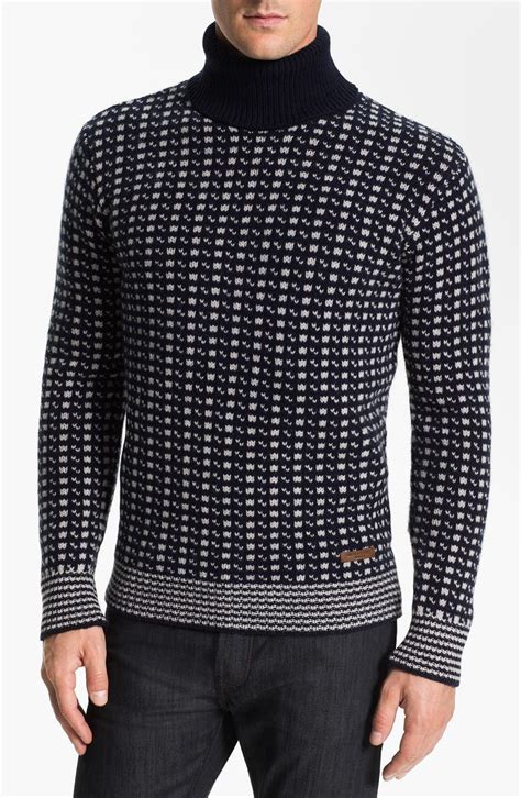 burberry brit sweater short sleeve turtle neck